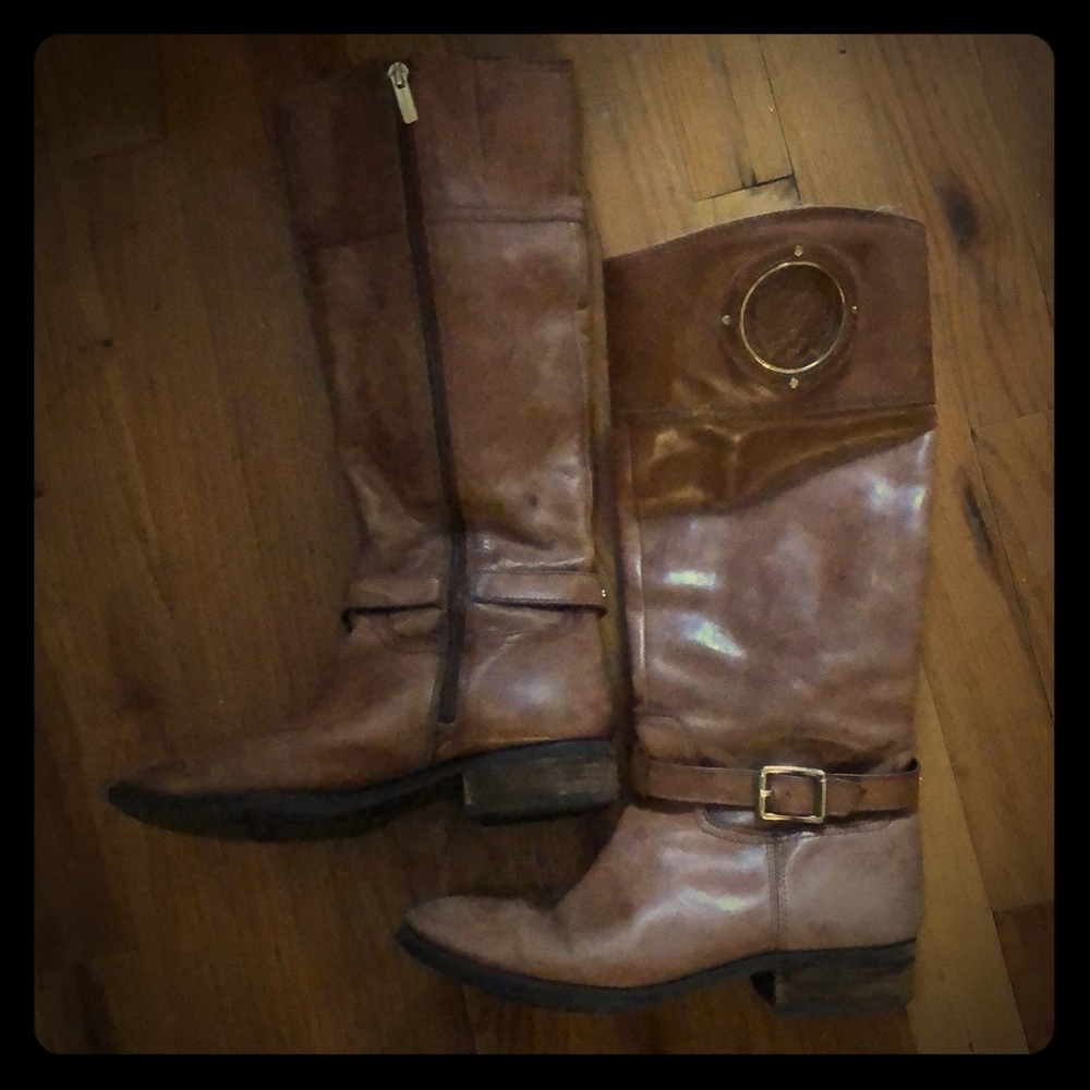 Vince Camuto women’s worn boots. 8.5